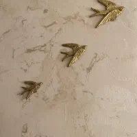 دیوار کوب طرح پرستو برنج