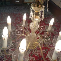 لوستر|لوستر و چراغ آویز|اصفهان, سروستان|دیوار