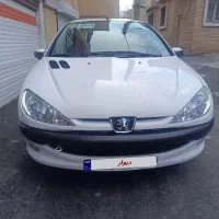 استثنایی ترین پژو ۲۰۶ SD V8 سفید مدل ۹۹ مشابه خشک