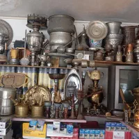 آنتیک و کلکسیونی قاجاری مسی و برنجی