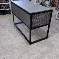 میز تحریر و کتابخانه ترکیب چوب و فلز|میز تحریر و کامپیوتر|فریمان, |دیوار