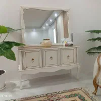 میز کنسول و آینه کاملا نو