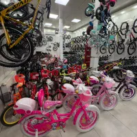 دوچرخه دخترانه گربه ایی سایز 20 و16