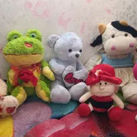 تعدادی عروسک پولیشی خارجی سالم و نو