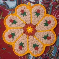 زیر قابلمه ای بافتنی