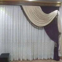 پرده با تمام ملزومات