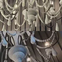 لوستر مدرن و خاص|لوستر و چراغ آویز|کیش, |دیوار