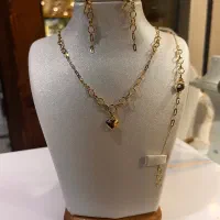 نیم ست و گردنبند از ۱گرم به بالا با اجرت اقتصادی