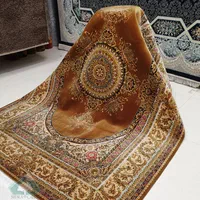 فرش تمام ابریشم به قیمت تولیدی1500شانه نخ ارجینال|فرش|شیراز, عادل آباد|دیوار