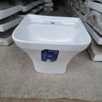 روشویی نیم پایه دیواری سایز کوچک و بزرگ