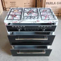 اجاق گاز سه کشو رویه استیل