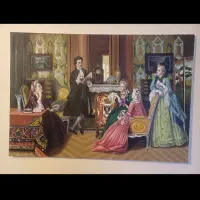 تابلو نقاشی رنگ روغن قبول سفارشات و طرحهای دلخواه