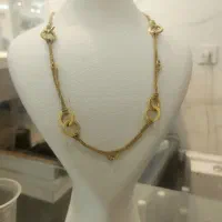گردنبند ایتالیایی طلا بدون اجرت|جواهرات|کرمانشاه, |دیوار