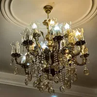 لوستر۱۶شاخه ،کنارسالنی،