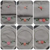 بند عینک و جانماز گلدوزی شده با دست