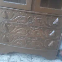 کمد کار کرده چوب اصل|جاکفشی، کمد، دراور|بوشهر, |دیوار