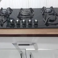 گاز صفحه ای با کابینت ام دی اف