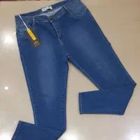 شلوار لی رنگ آبی نو