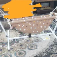 گهواره ننو سالم همراه بالش و لحاف