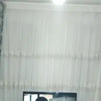 شال پرده مخمل لبه قیطان