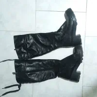 بوت بلند چرم