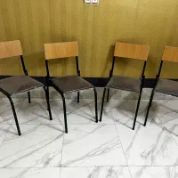 فروش 4 عدد صندلی بدون دسته به صورت کلی