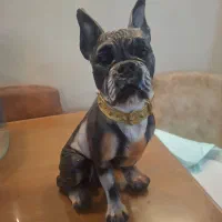 مجسمه سگ دوعدد