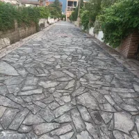 نصب  دیوارهای باغی ویلا و محوطه سازی طراحی کف
