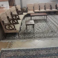 ۳عدد فرش ۲تاش ست هم|فرش|ابریشم, |دیوار