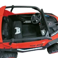 ماشین شارژی utv srspeed قرمز کمکفنر فلز ۲نفره بزرگ|اسباب‌‌بازی|تهران, مسعودیه|دیوار