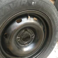 یک جفت رینگ و تایر پژو ۱۴و لوله گلویی اگزوز پژو