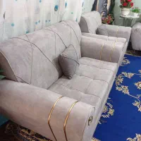 مبل 7نفره اسکارلت خوش رنگ وتمیز