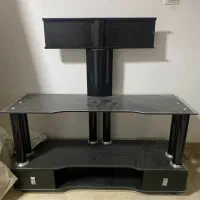 تلویزیون پارس ۳۰ اینچ/کنترل دار /میز تی وی شیشه ای|تلویزیون و پروژکتور|قم, باجک دو|دیوار