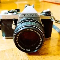 دوربین ژاپنی پنتاکس با لنز Pentax ME SLR+Lens 50mm|دوربین عکاسی و فیلم‌برداری|تهران, گاندی|دیوار