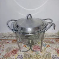 سوفله خوری برزیلی کاملا نو و قوری  سیلور