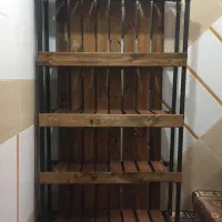 قفسه ، دکور، پیشخوان و صندلی