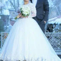 لباس عروس دانتل ترک با تور|لباس|تهران, مروارید شهر|دیوار