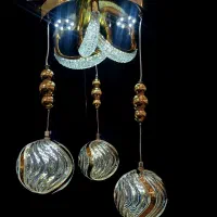 لوستر پلکسی وارداتی ۳ تایی ۶ تایی طرح جدید|لوستر و چراغ آویز|تبریز, |دیوار