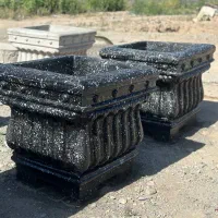 گلدان بتنی سیمانی معابر سنگین