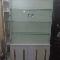 ویترین قفسه کتابخانه