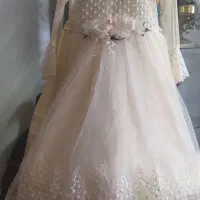 لباس عروس بچگانه همراه با کفش|کفش و لباس بچه|بروجرد, |دیوار