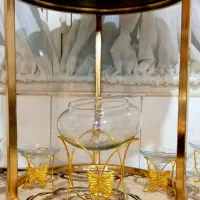 میز عسلی طلایی بل سرویس هفت سین|ظروف سرو و پذیرایی|قرچک, میرزائی شمالی|دیوار