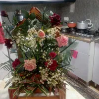 گل قشنگ|گل مصنوعی|قم, آزادگان|دیوار