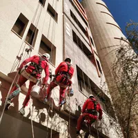 بندباز نماشویی پیچ رولپلاک رنگ کار درارتفاع راپل