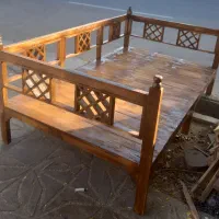 ساخت تخت سنتی وتمام سازه های چوب