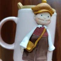 ماگ عروسکی درب دار با قاشق نو|صنایع دستی و سایر لوازم تزئینی|تهران, توحید|دیوار