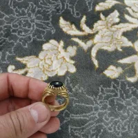 انگشتر عقیق رکاب برنجی دست ساز|بدلیجات|ری, علایین|دیوار