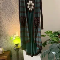 مانتو پاییزی بافت فری سایز