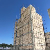 داربست نما زیربتن چرخدار