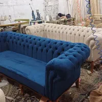 کاناپه چستر ۳نفره ۳۵تومن چوب راش|مبلمان خانگی و میز عسلی|چهاردانگه (تهران), |دیوار